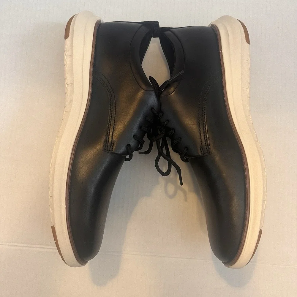 Cole Haan Men's Leather Grand Remix Oxfords Black 9.5 M New Without Box